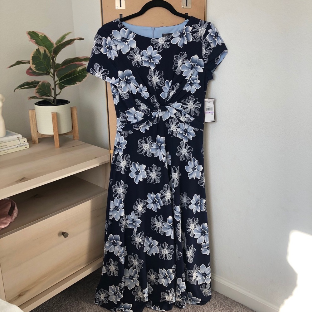 JESSICA HOWARD Floral A Line Dress